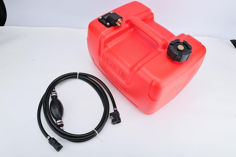 AloneGoer Portable Boat Fuel Gas tank 12L 3 Gallon Marine Outboard Gas Tank EPA Compliant for YAMAHA Barco De Motor Fuera De Borda with Connector Replace Yamaha 6YL-24201-24-00 Portable Gas Tank - Image 5